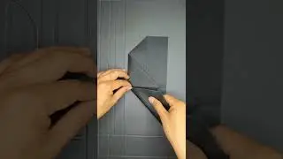 how to make a paper airplane arrowhead