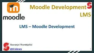 LMS – Moodle Development | @ST-Library