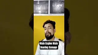 Main Engine Main Bearing Damage #ship #damage #failure #issue #engineering #ocean
