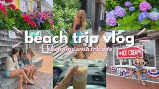 a Jersey summer day in my life VLOG | shopping, beach, taylor swift, and books!