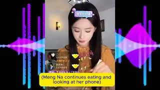 Meng Na, the female fortune teller, ended her broadcast in a hurry