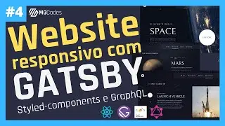 [Part 4] How to Create Responsive Website Using Gatsby | React | styled-components