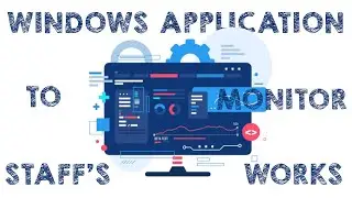 Application To Monitor Staff's Work | Python | Microsoft SQL Server | Windows Application