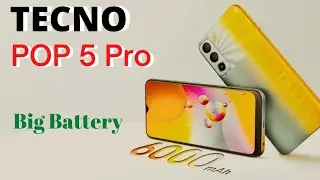Tecno Pop 5 Pro // Dual LED Flash.