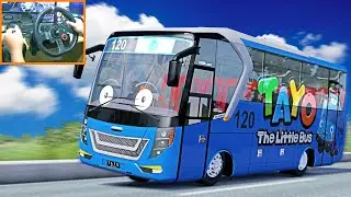 OM TELOLET OM, Tayo Asyik Goyang Telolet 😂😂😂- Euro Truck Simulator 2
