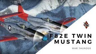 War Thunder | Le F82E Twin Mustang, balourd et mauvaise r&eacute;tention d'&eacute;nergie.