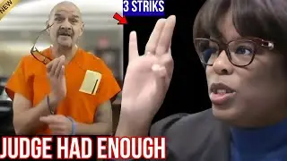 Defendant Refuses to Stop Arguing &mdash; Judge Loses Patience