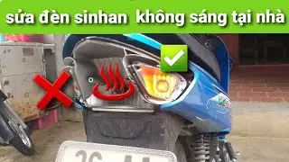 sửa chữa xe máy | sửa đèn si nhan xe máy không sáng