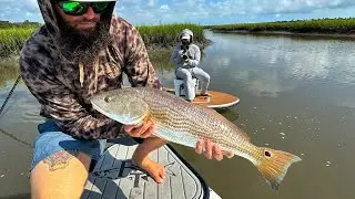 &ldquo;Low Tide, Low Life&rdquo; - Sight casting redfish on fly and spin in Saint Augustine Florida