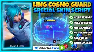 New Ling Special Skin Cosmo Guard Skill Effects - Mobile Legends | MLBB