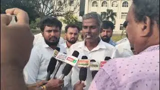 Government Law College, Dharmapuri Student Issue addressed before SP Office Krishnagiri
