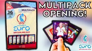 BONUS EXTRA PACKET! | TOPPS UEFA WOMEN'S EURO 2025 STICKER COLLECTION! | DOUBLE MULTIPACK OPENING!