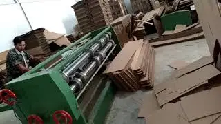 Mesin sliter karton box