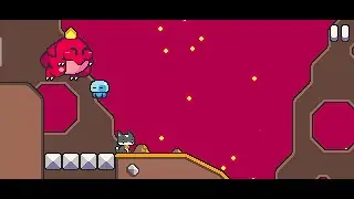 Super Cat Bros - Fire Dragon (5th Boss)