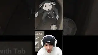 Jumpscare moment MiawAug ketemu makhluk tikus 🐰 #shorts
