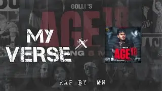 MY VERSE | rap (visualizer) MNmusic |@groundlabel | age18 versatile#punjabisongs2025 #rap #myverse