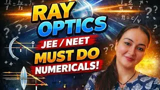 Ray Optics Numericals That Students Fear 😱 (Not Anymore!) JEE/NEET #physics #jee #neet #education 
