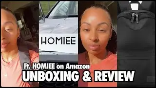 HOMIEE| Backpack| Unboxing and Review|Amazon Finds|