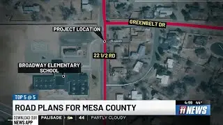 Mesa County finalizes sidewalk and drainage project for Broadway Elementary area