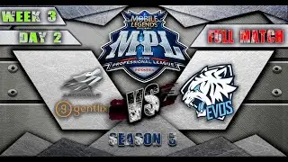 GENFLIX VS EVOS LEGEND| Full Match MPL Season 5 Week 3 day 2 BO3
