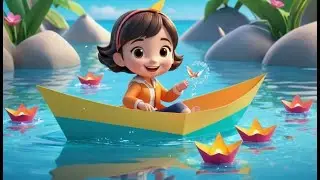 Quatro Barquinhos de Papel Navegaram Pelo Mar | Can&ccedil;&otilde;es Infantis e Rimas para Crian&ccedil;as