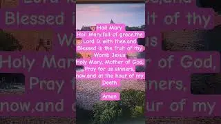 #proudlycatholic #catholicprayer #Hail Mary