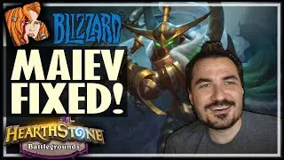 BLIZZARD FIXED MAIEV! - Hearthstone Battlegrounds