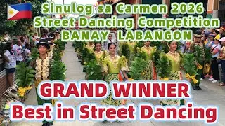 Sinulog sa Carmen 2026 LABANGON WINNER BEST IN STREET DANCING Cebu Festival Dance | Sinulog Parade