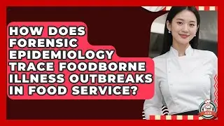 How Does Forensic Epidemiology Trace Foodborne Illness Outbreaks In Food Service?