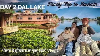 Day 2 Trip to Kashmir | Srinagar | dal Lake | ਪੰਜਾਬ ਤੋ ਸ਼੍ਰੀਨਗਰ ਦਾ ਦੂਜਾ ਦਿਨ  Vlog 2 #vlog #family 