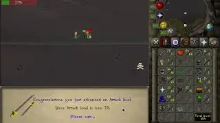 I Achieve Level 75 Attack (Dinh's Bulwark Pure)