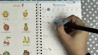 Sank Magic Practice Copybook | Belajar Menulis Huruf Alphabet