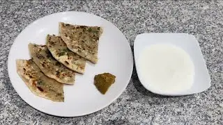 Easy Mooli Paratha Recipe | Stuffed RadishParatha | Punjabi Breakfast🫜