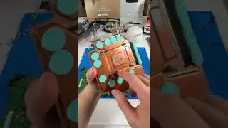 Microscopic Xbox Repair #shorts #oddlysatisfying #xboxonex