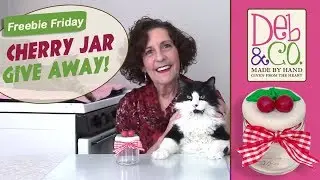 Freebie Friday - Polymer Clay Cherry Jar Give Away!