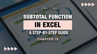SUBTOTAL Function in Excel | Chapter 19