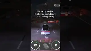 When the GV highway suddenly isn't a highway