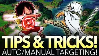 OPTC TIPS & TRICKS! How Auto/Manual Targetting Works! (One Piece Treasure Cruise)