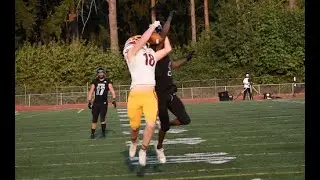 O'Dea TE Tucker Ashcraft snags 42-yard touchdown pass over Notre Dame commit Tobias Merriweather