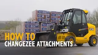 How To: Changezee Attachments on the JCB Diesel Teletruk