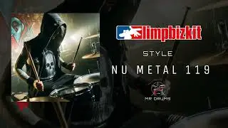Nu Metal Drum Track | Limp Bizkit Style | 110 BPM