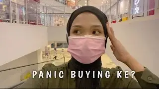 A day before Malaysia LOCKDOWN | Groceries Shopping
