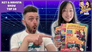 Top 10 Mind-Blowing Things from Classic Nintendo Power Magazine - Kit & Krysta Show