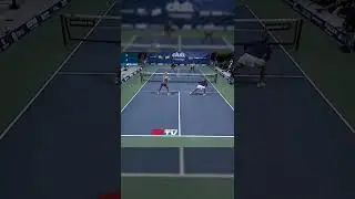 High IQ pickleball being played 🙌
