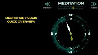 Meditation Widget Plugin for UE5 Quick Overview