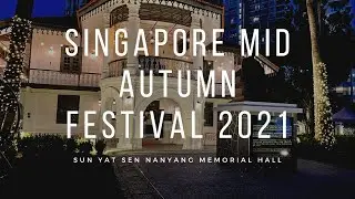 Sunset Evening Walk | Mid Autumn festival light up 2021 | Living in Singapore Vlog