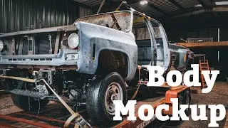 Макет и изготовление кузова &mdash; Squarebody Super Dually F-350 Замена рамы: &mdash; Часть 3