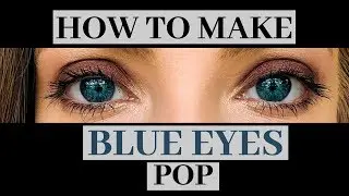 How to Make Blue Eyes Pop