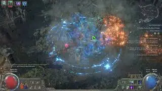 Path of Exile 2 Necropolis boss Lich Lightning minions build