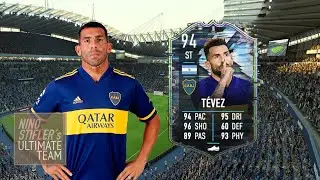FIFA 21 CARLOS TEVEZ FB (94) FUT CHAMPS HIGHLIGHTS